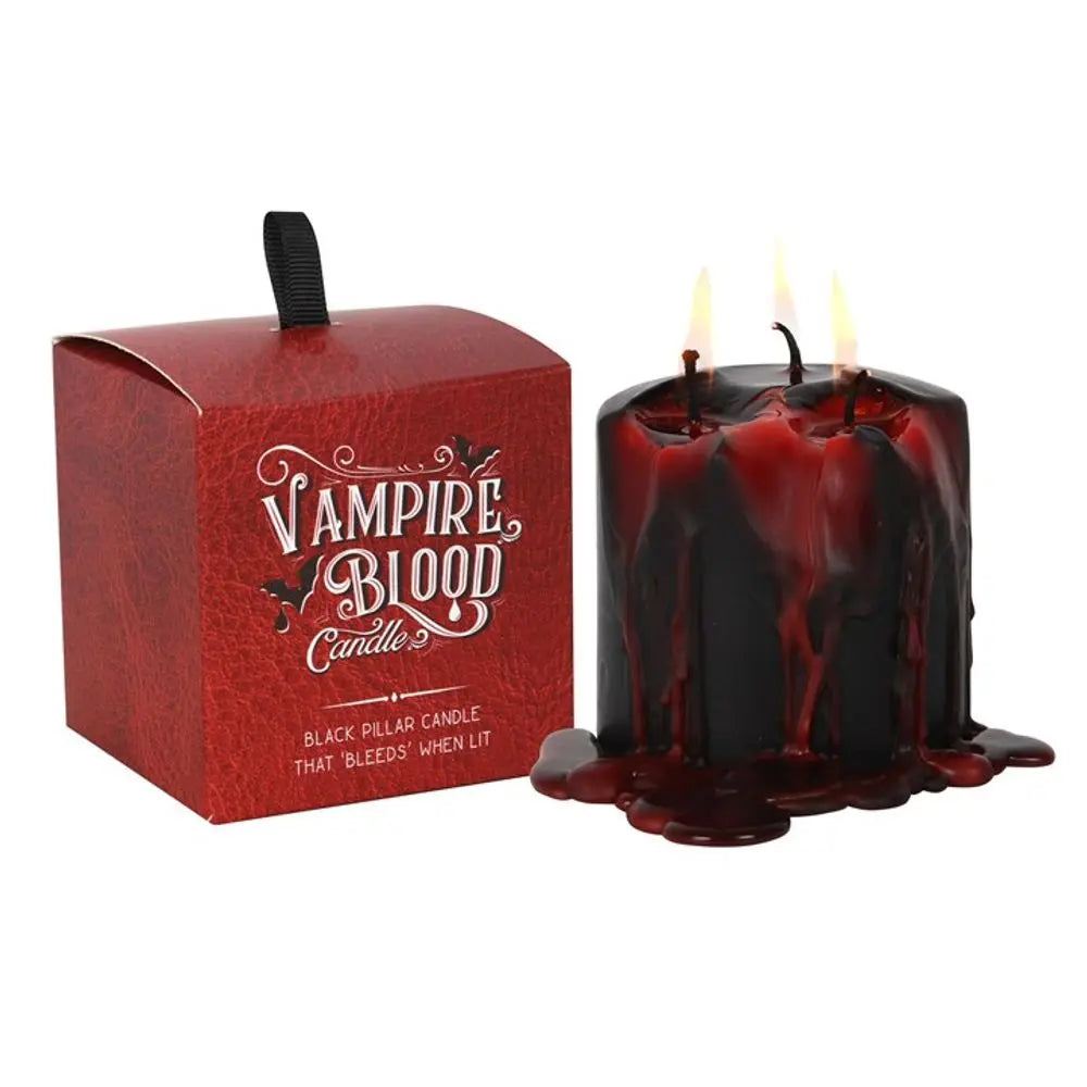 Small Vampire Blood Pillar Candle - Image #1