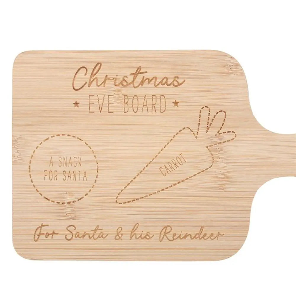 Wooden Christmas Eve Serving Board - Image #3