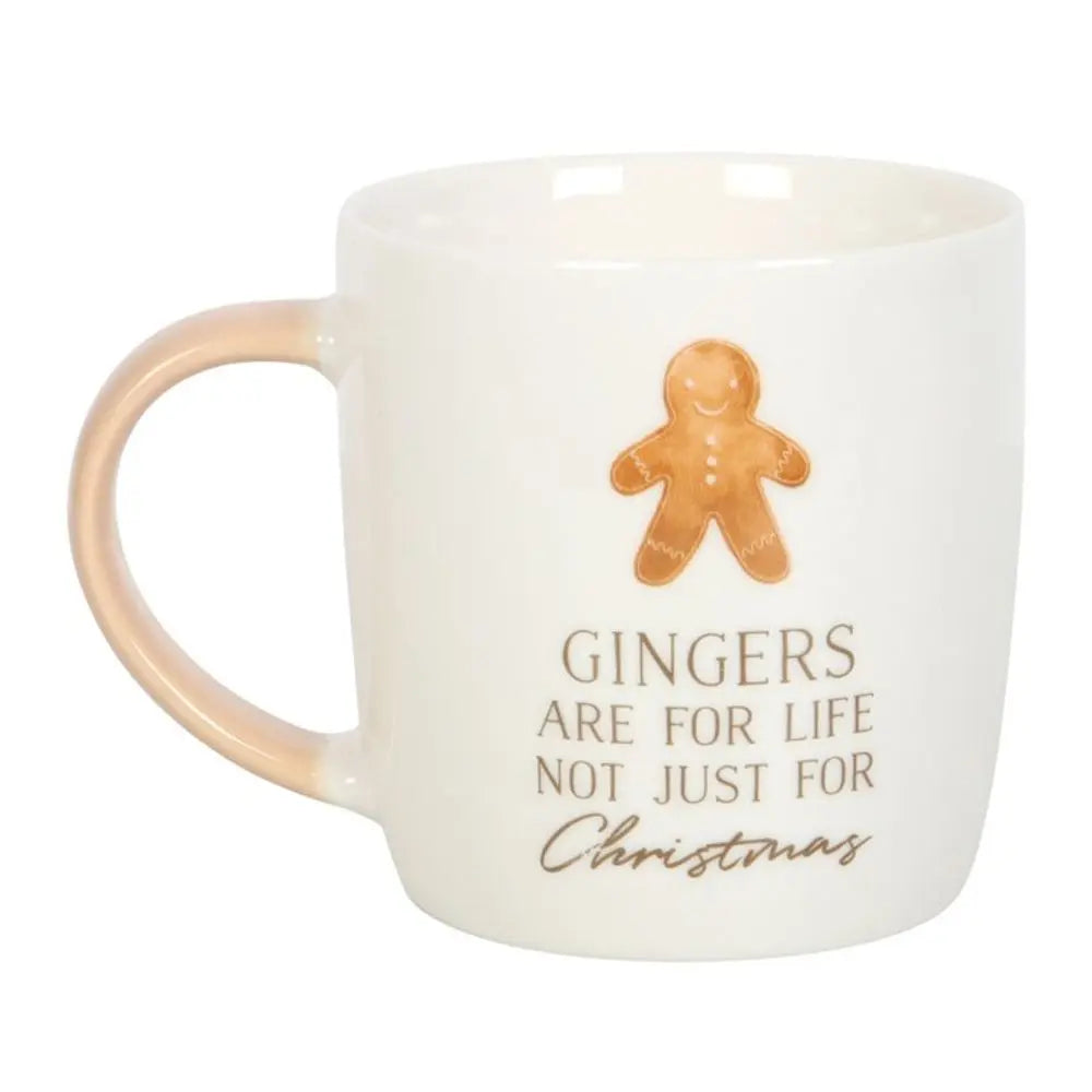 Gingers Are For Life Christmas Mug - Image #1