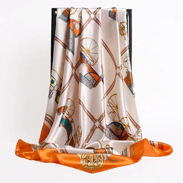 Kricia Luxury Satin Scarf - Satin & Sox