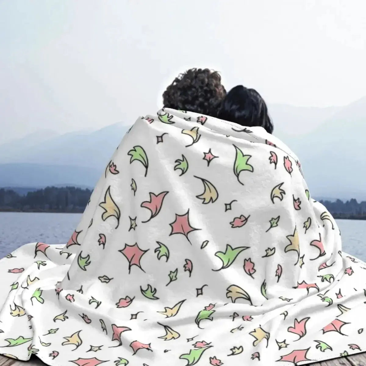 Heartstopper Leaves Fleece Blanket - Image #4