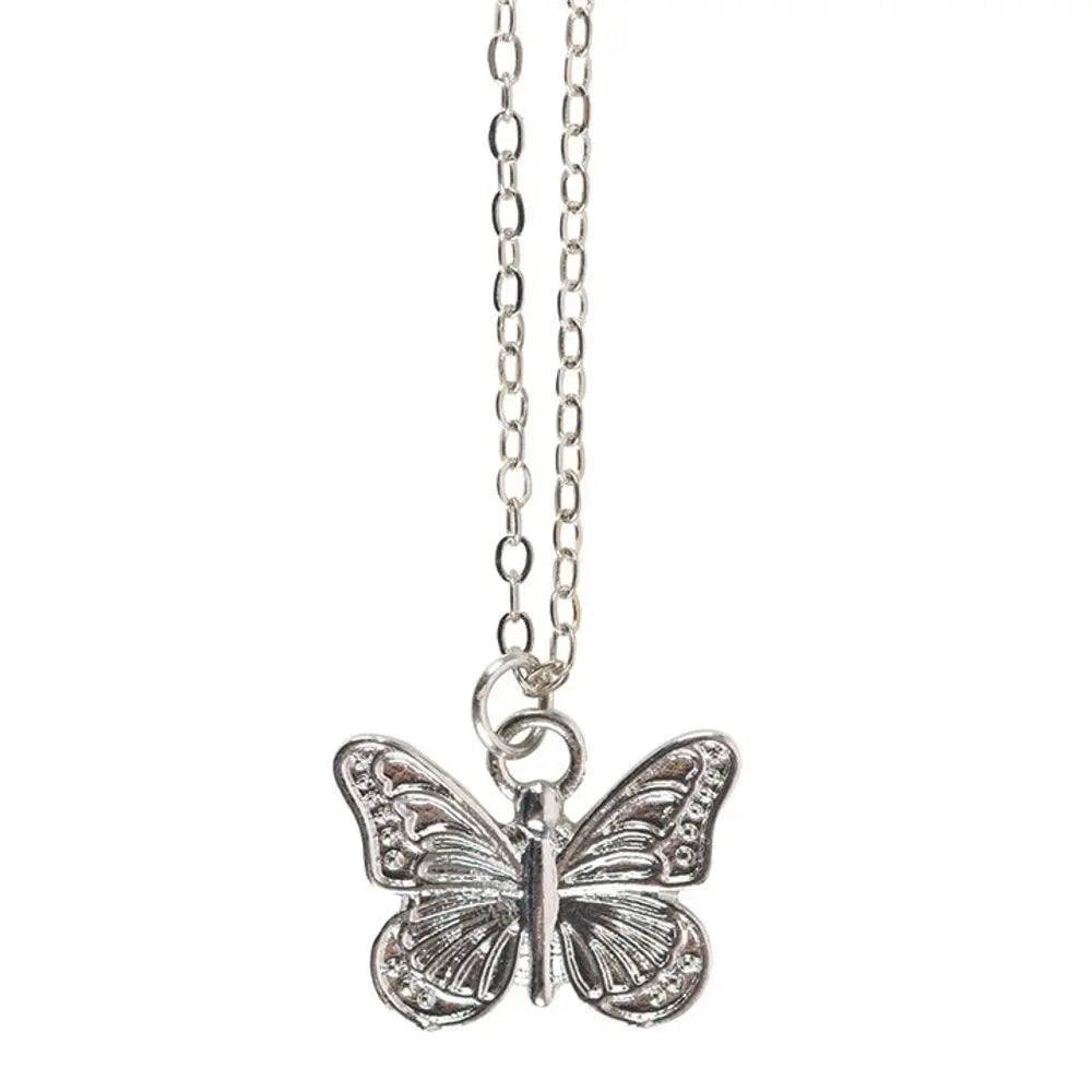 Butterfly Necklace on Greeting Card - Image #3