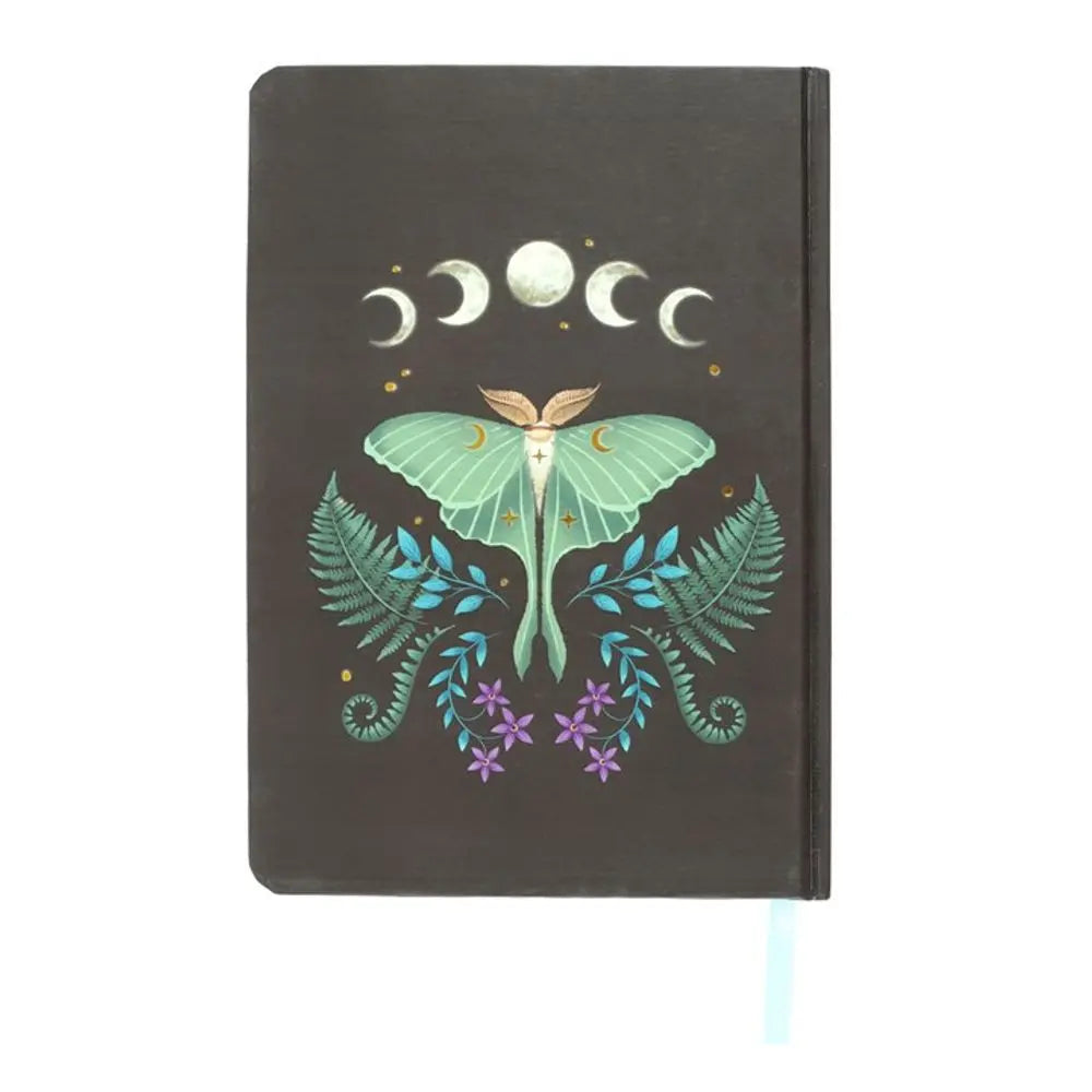 Luna Moth A5 Notebook - Image #2