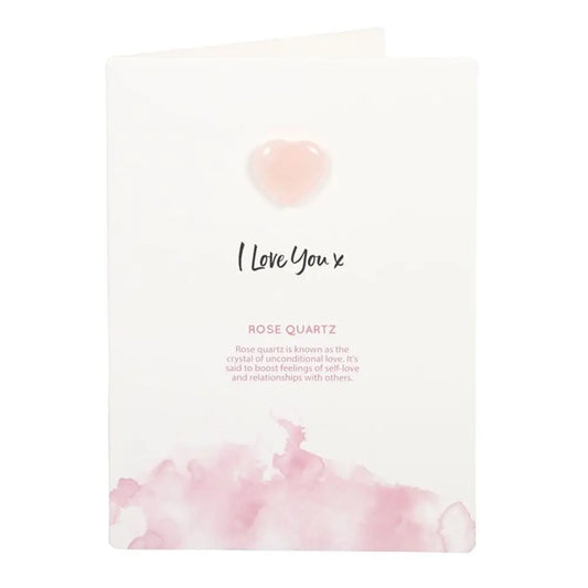 Valentine's Crystal Heart Greeting Card - Satin & Sox