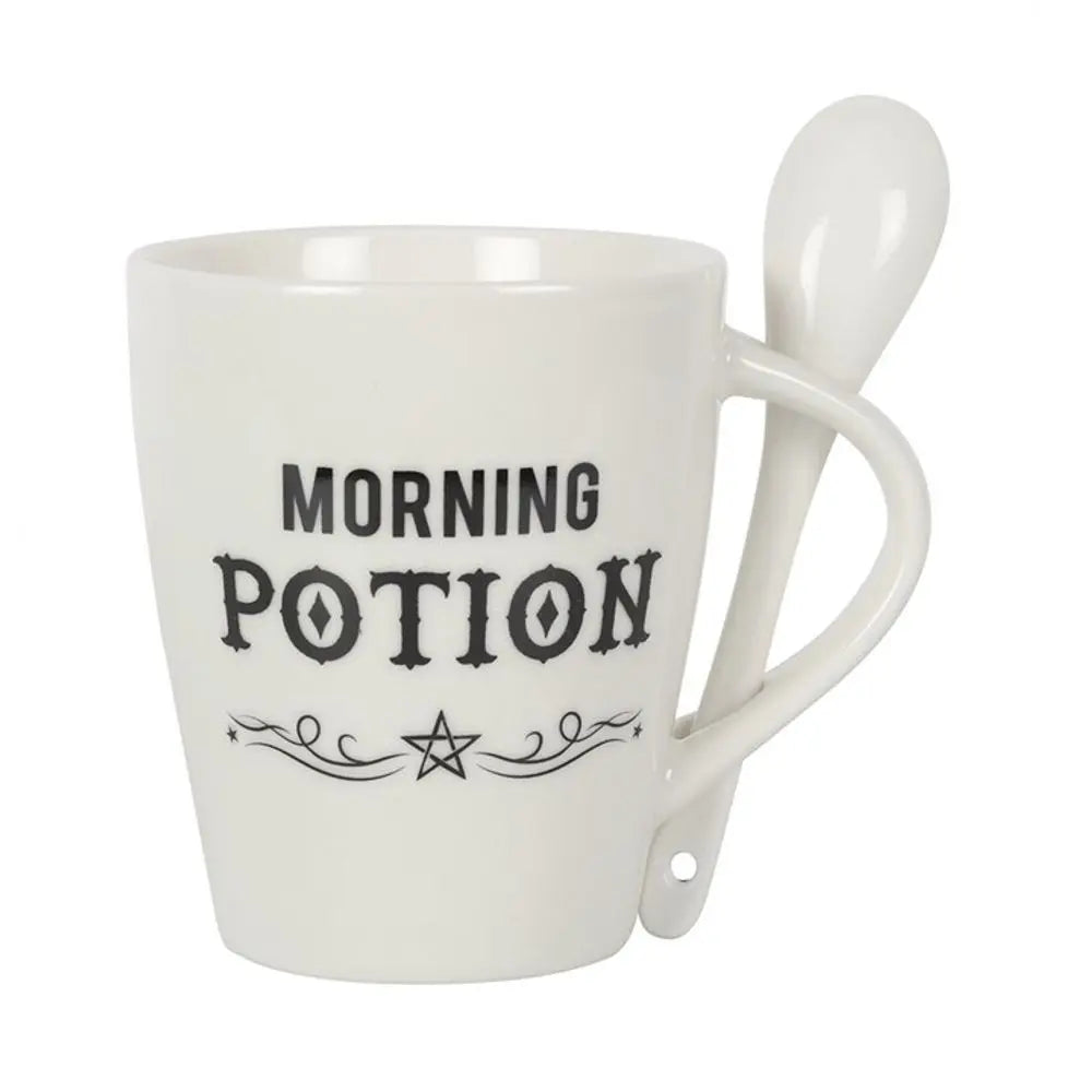 Morning Potion Mug and Spoon Set - Satin & Sox