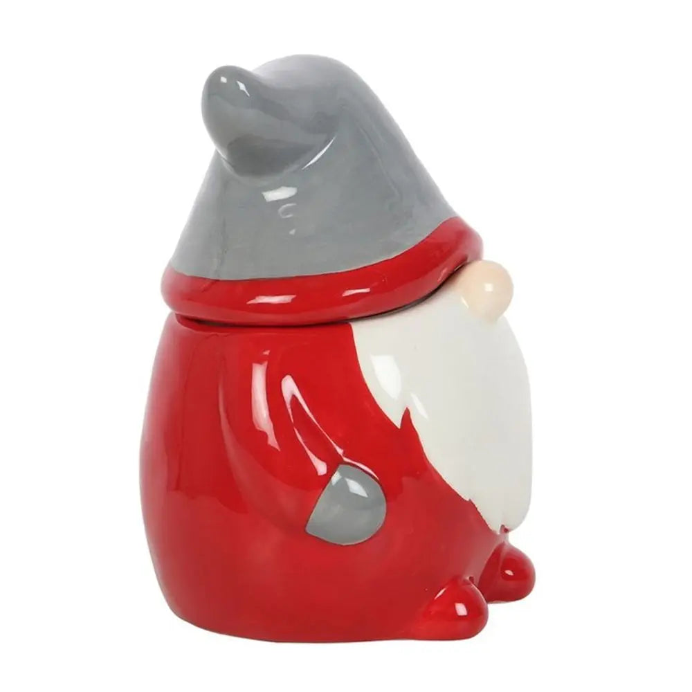 Red and Grey Gonk Lidded Mug - Image #5