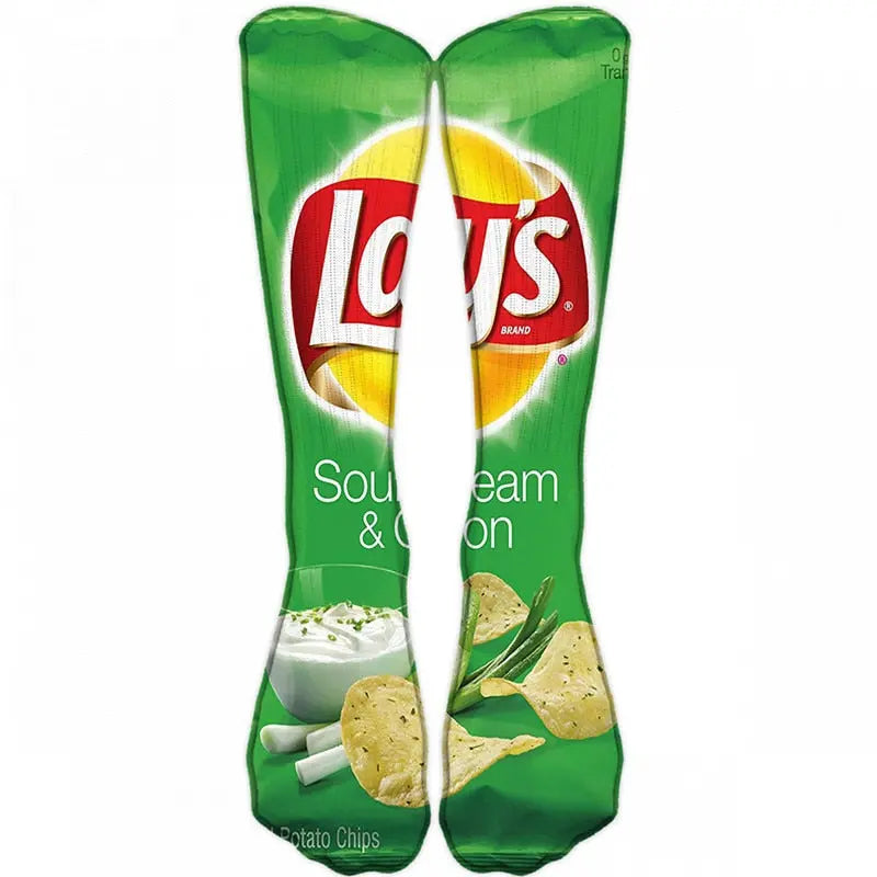 Silly Socks Pringles Doritos - Satin & Sox