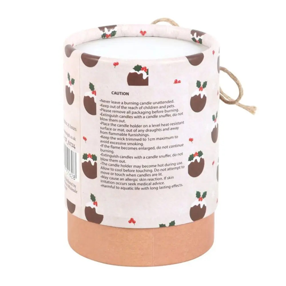 Christmas Pudding Candle - Satin & Sox