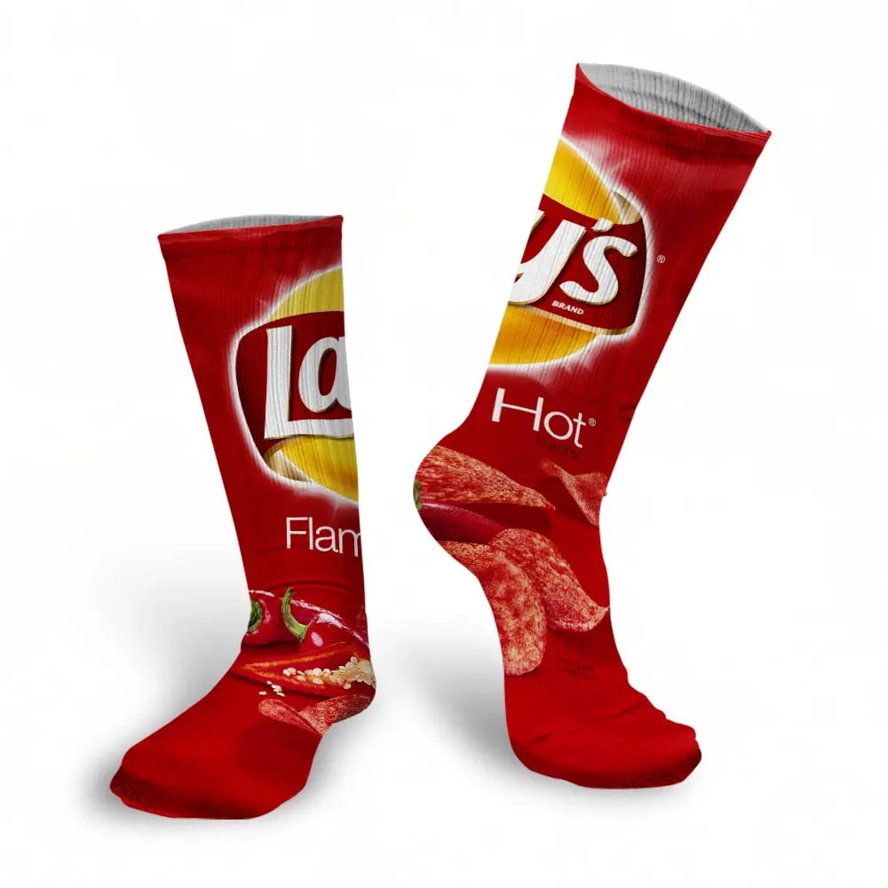 Silly Socks Pringles Doritos - Satin & Sox