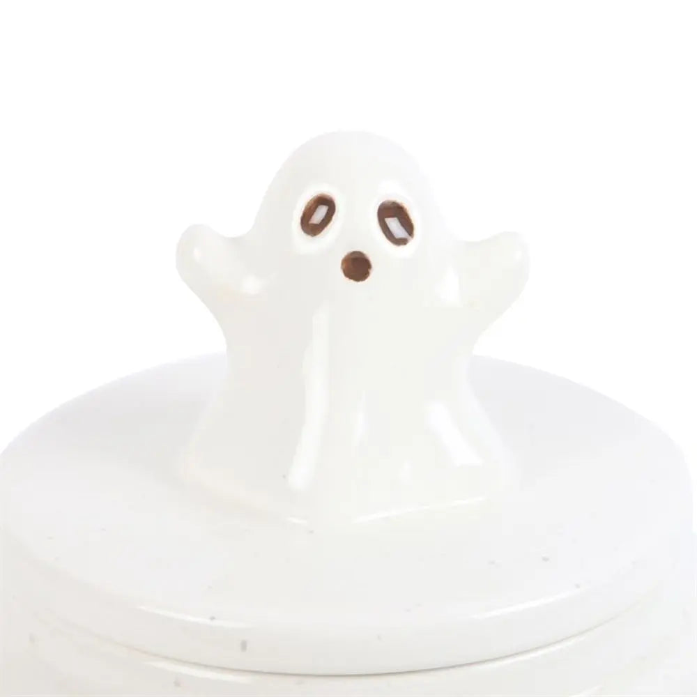 Hey Boo Ghost Storage Jar - Satin & Sox