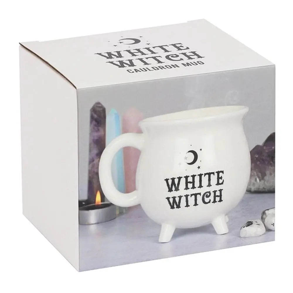 White Witch Cauldron Mug - Image #3