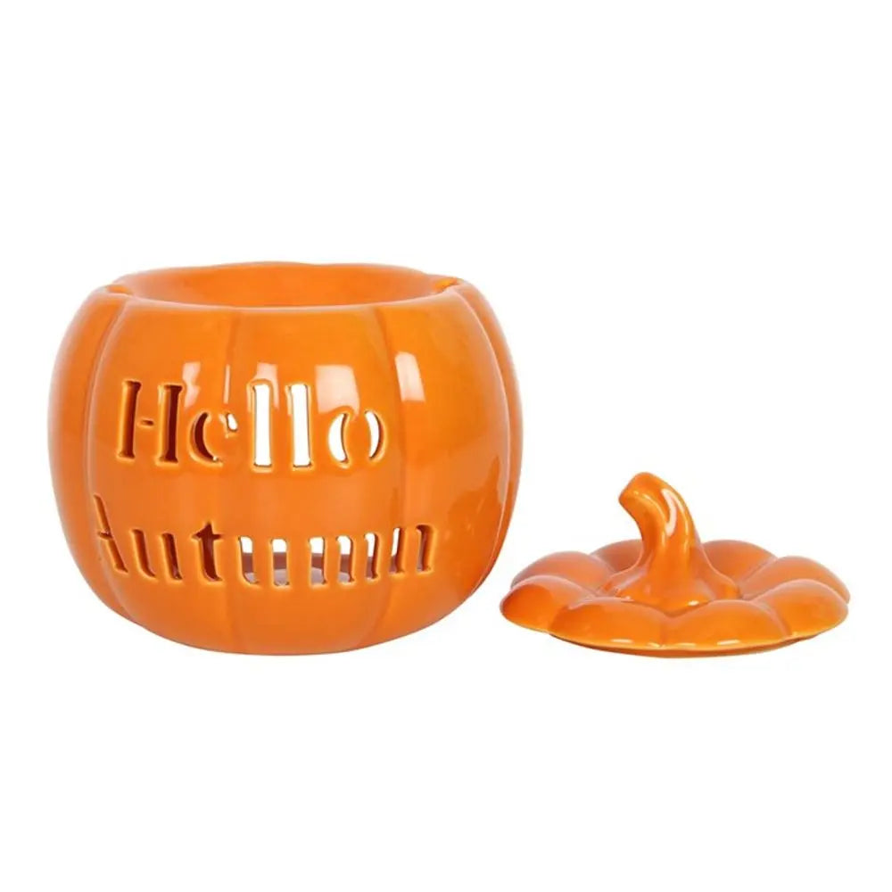 Hello Autumn Pumpkin Oil Burner - Satin & Sox