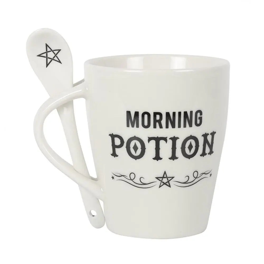 Morning Potion Mug and Spoon Set - Satin & Sox