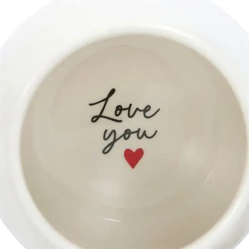 Love Heart Hidden Message Rounded Mug - Image #4