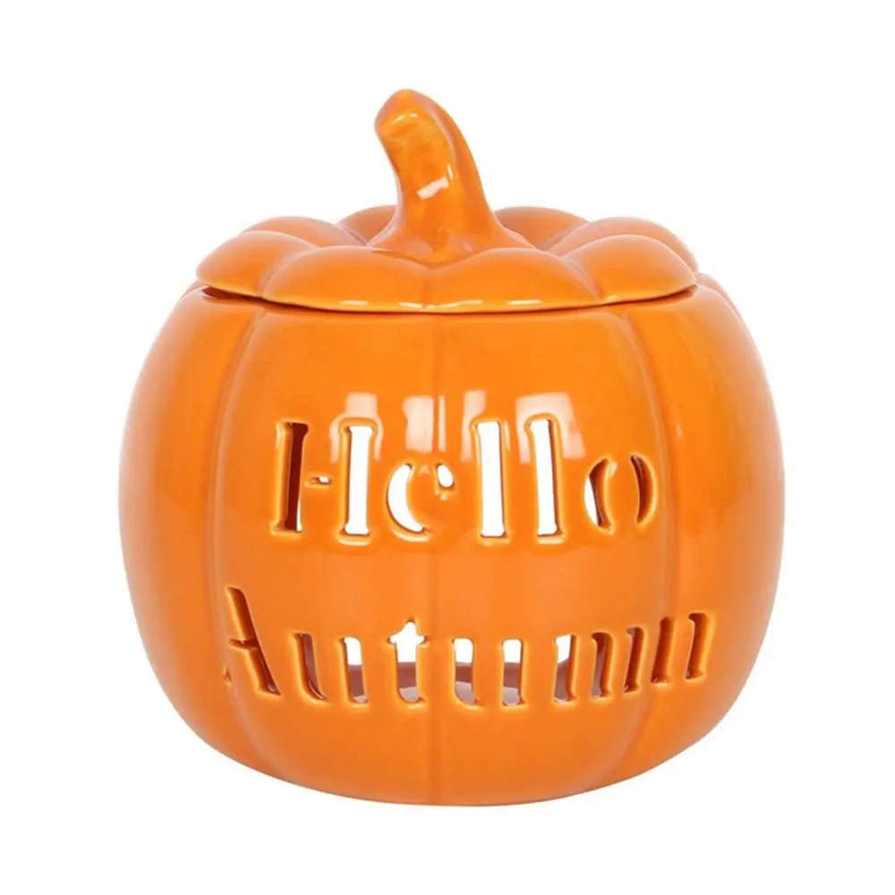 Hello Autumn Pumpkin Oil Burner - Satin & Sox