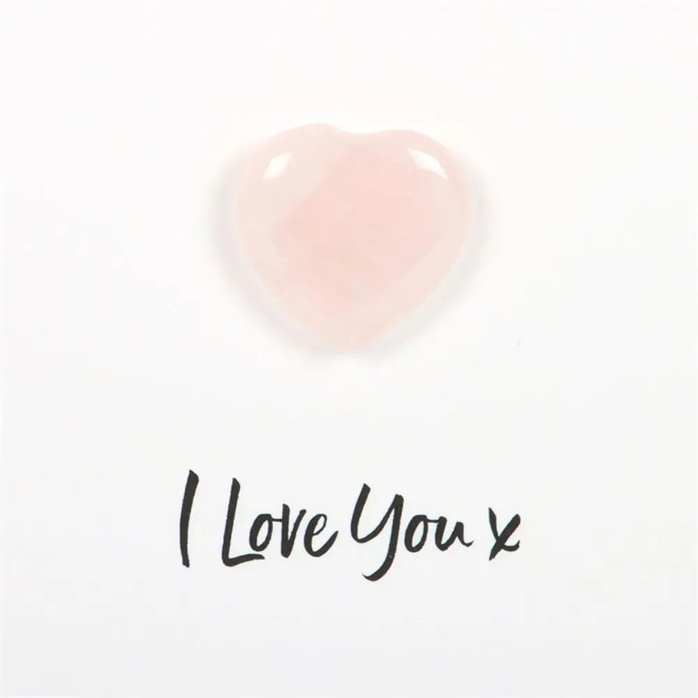 Valentine's Crystal Heart Greeting Card - Image #2