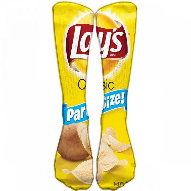 Silly Socks Pringles Doritos - Satin & Sox