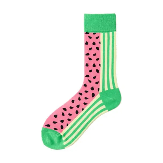 Watermelon Novelty Socks - Satin & Sox