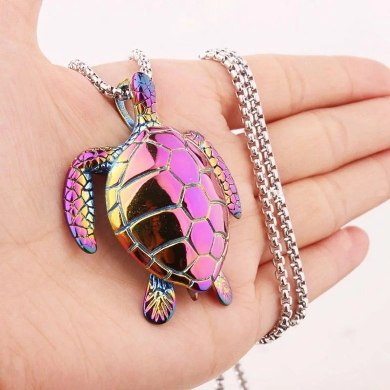 Sea Turtle Pendant Necklace
