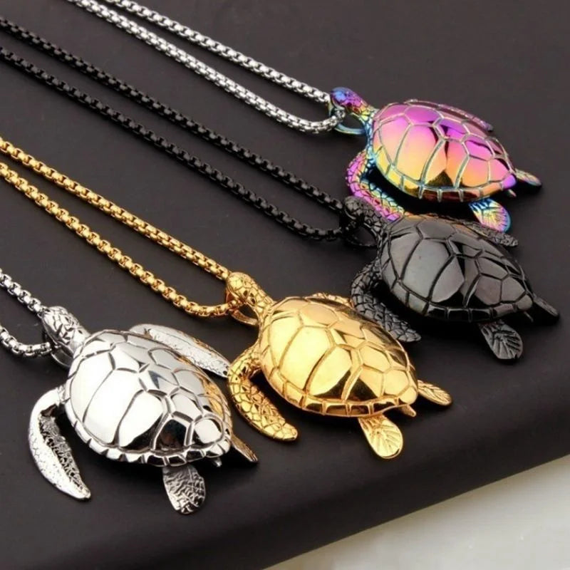 Sea Turtle Pendant Necklace