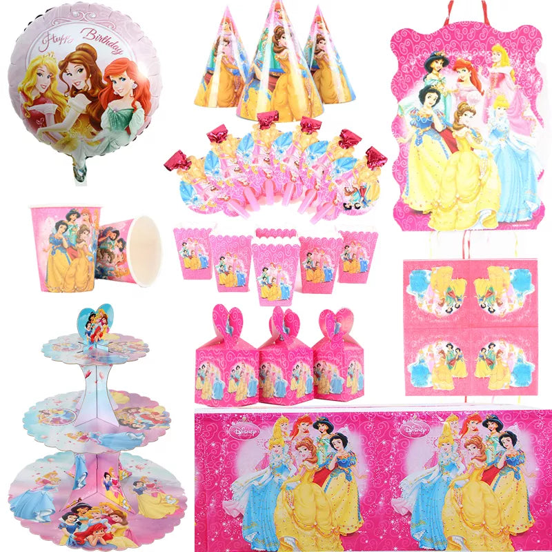 Disney Princess Party Decorations - Satin & Sox