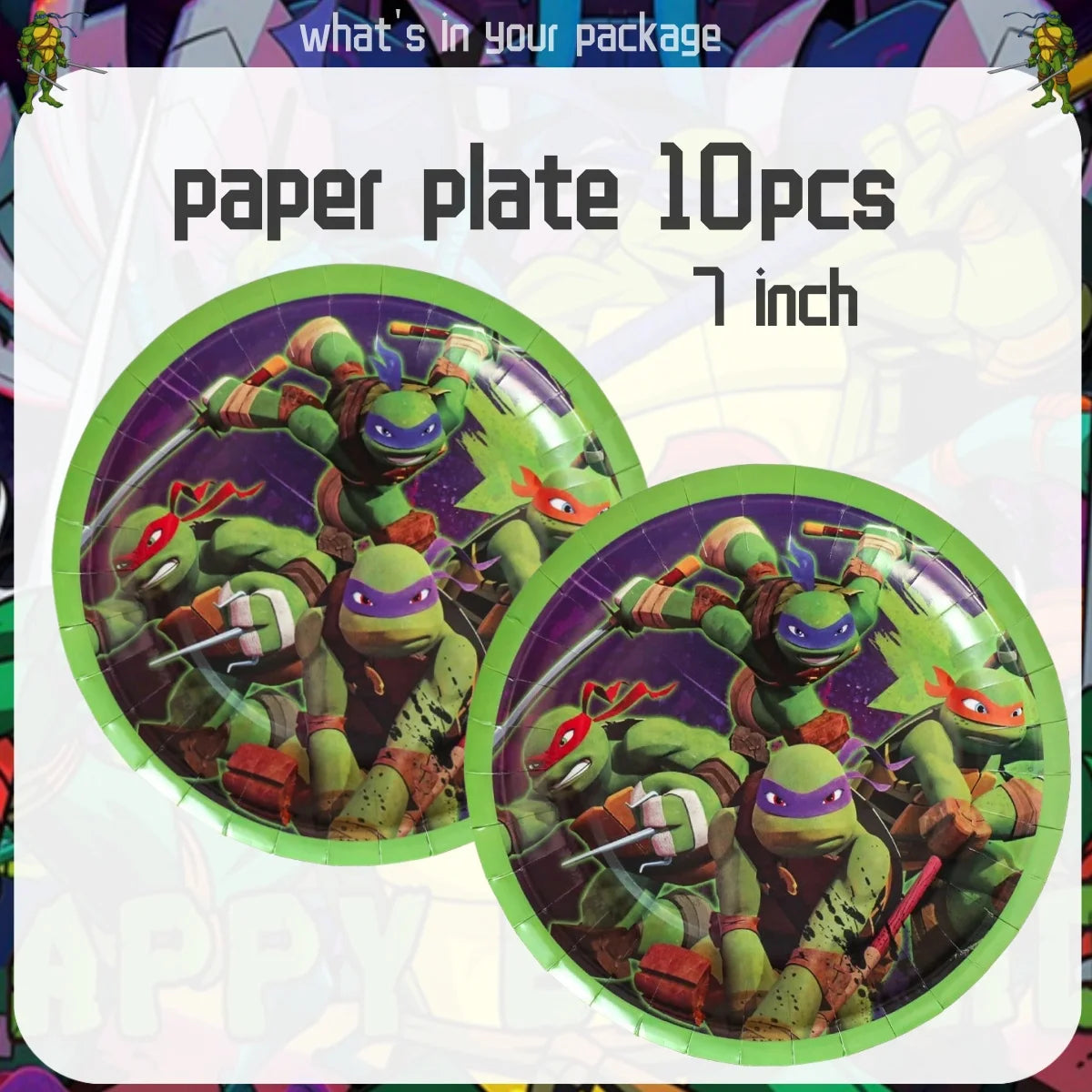 Ninja Turtles Party Decorations - Satin & Sox