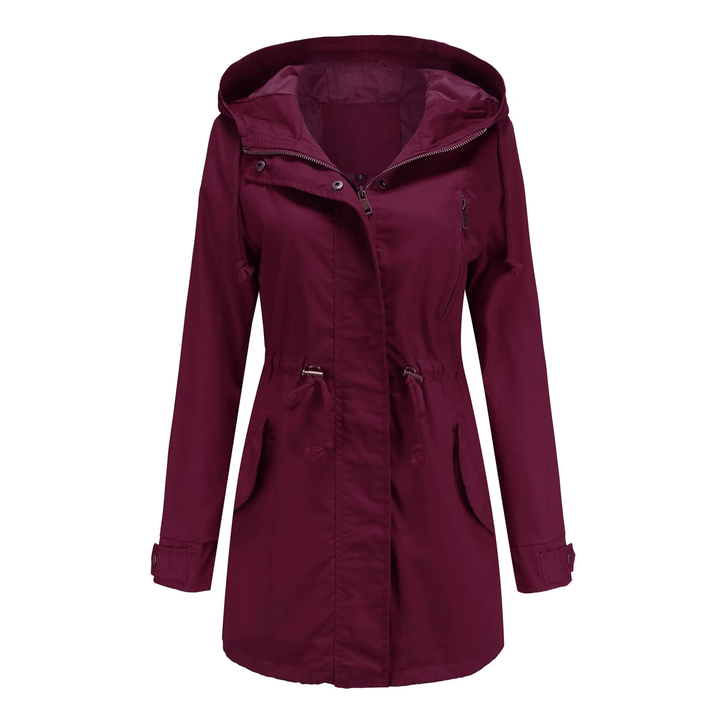 Women's Hooded Trench Coat