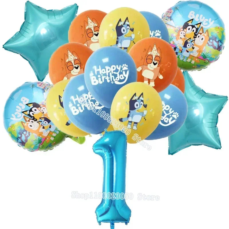 Bluey Party Decorations - Satin & Sox