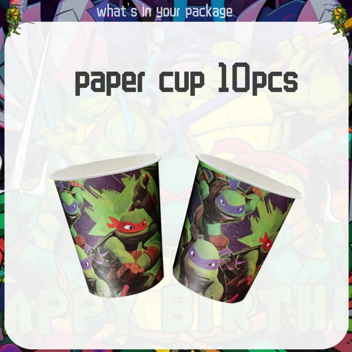 Ninja Turtles Party Decorations - Satin & Sox