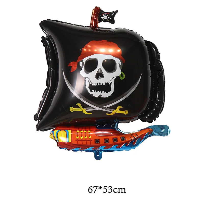 Pirate Theme Party Decorations - Satin & Sox