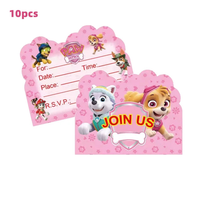 Paw Patrol Skye Theme Party Decorations - Satin & Sox