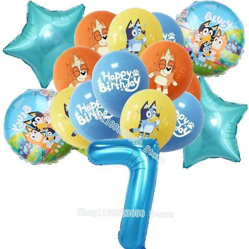 Bluey Party Decorations - Satin & Sox