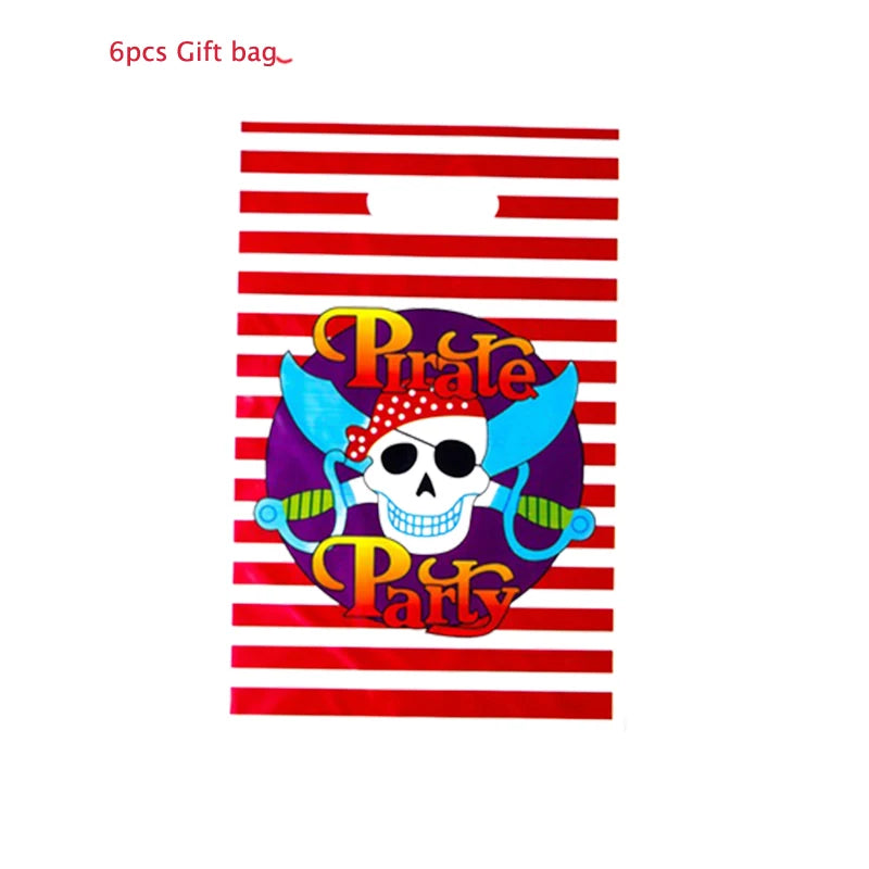 Pirate Theme Party Decorations - Satin & Sox