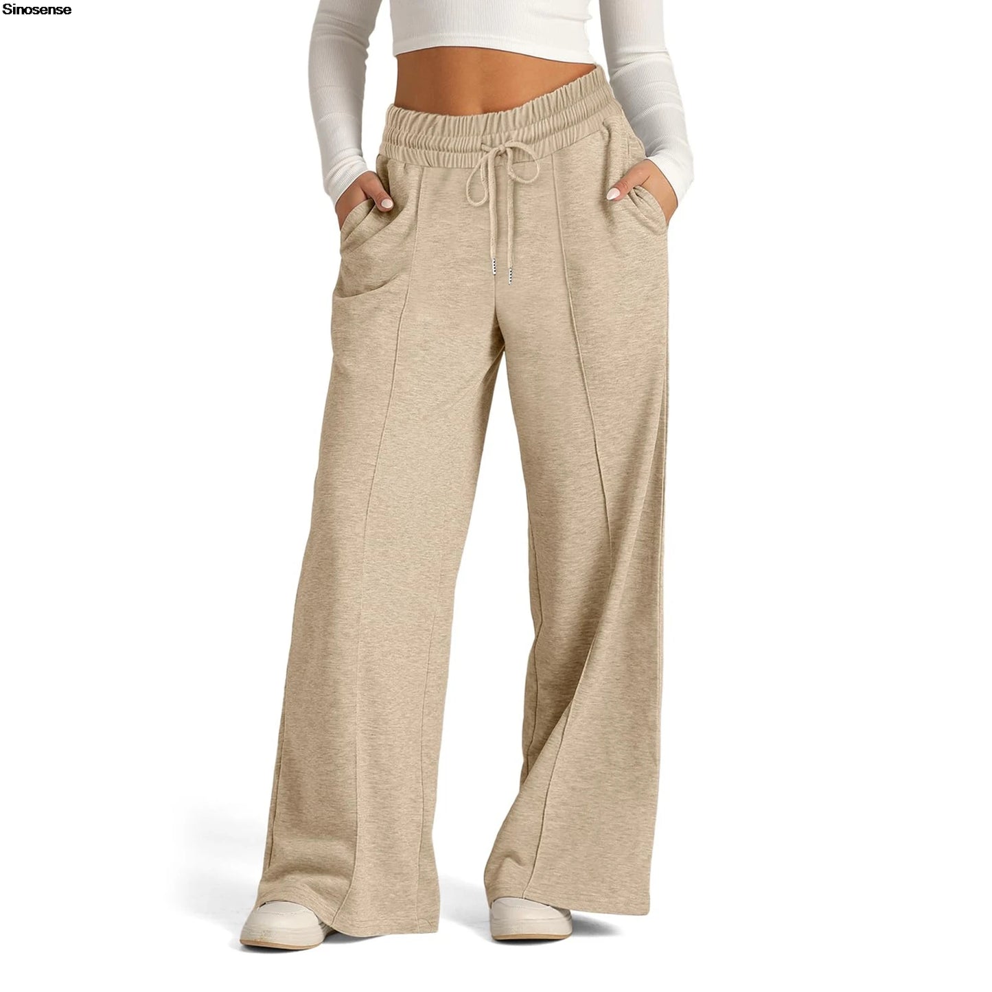 Womens Wide Leg Sweatpants