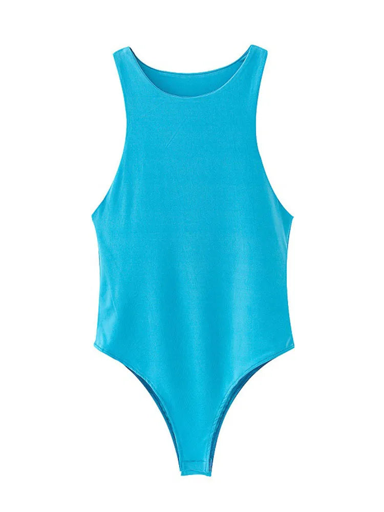 Women's Solid Colour Body Suit