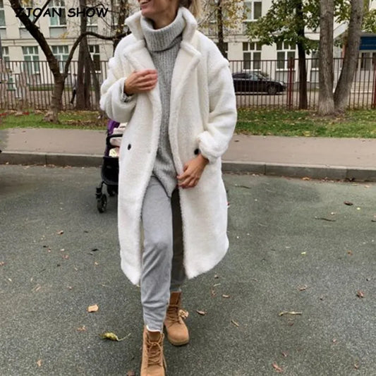 Long Teddy Coat