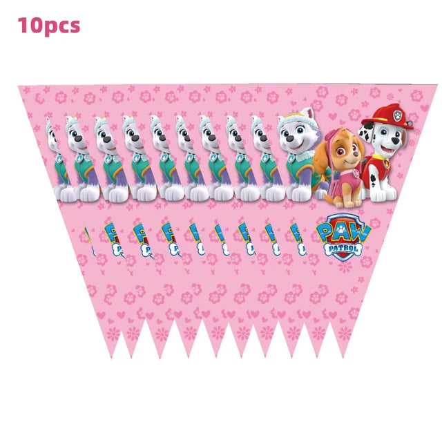 Paw Patrol Skye Theme Party Decorations - Satin & Sox