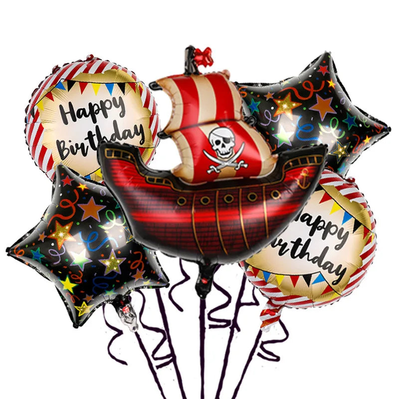 Pirate Theme Party Decorations - Satin & Sox