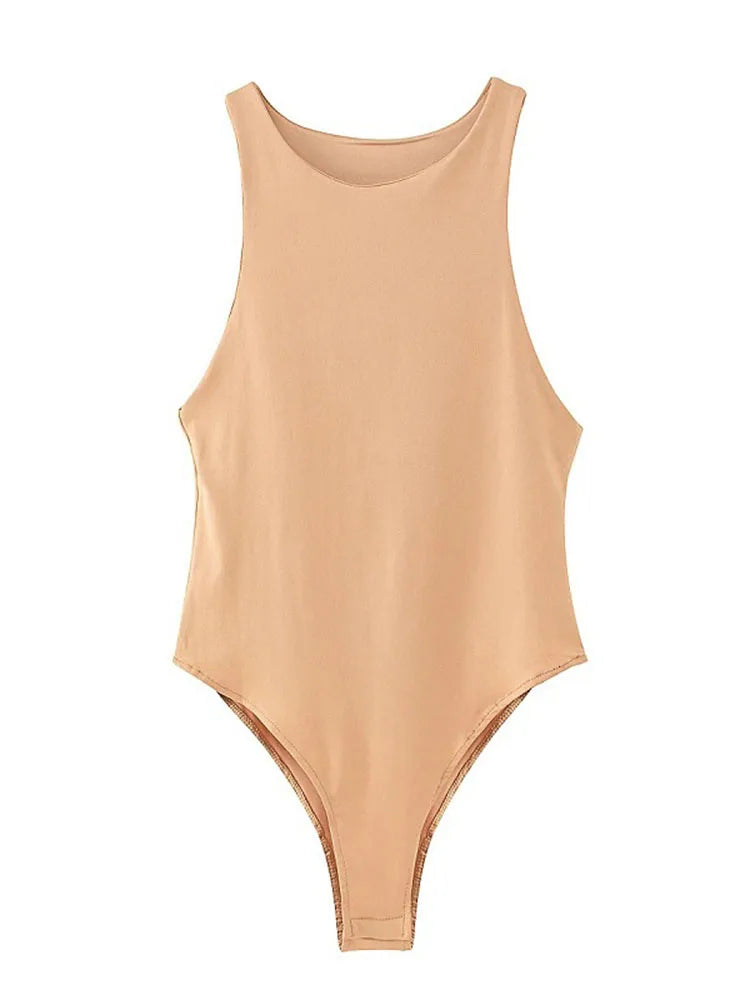 Women's Solid Colour Body Suit