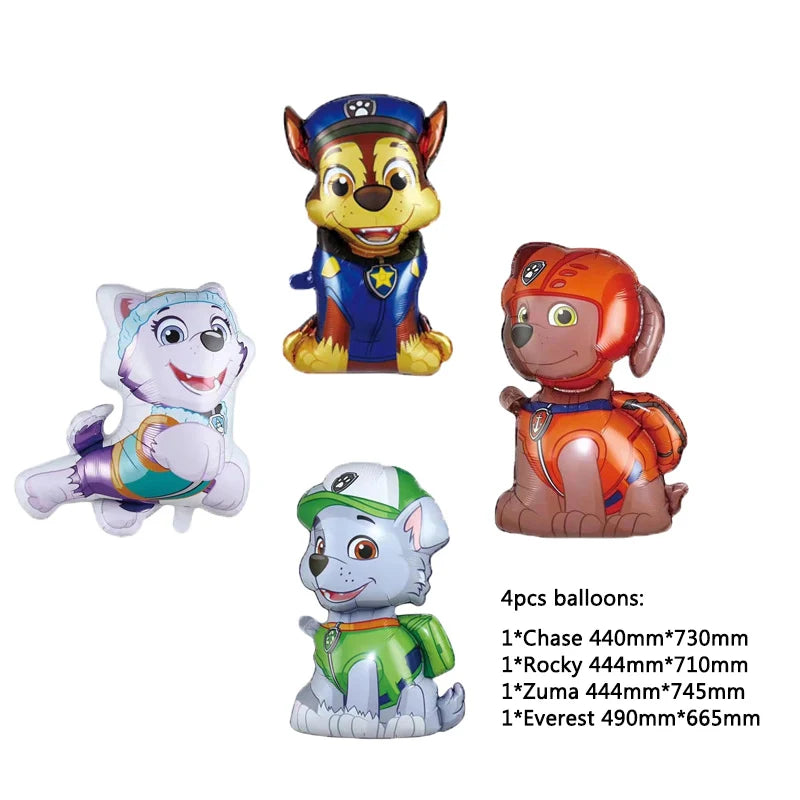 Paw Patrol Skye Theme Party Decorations - Satin & Sox