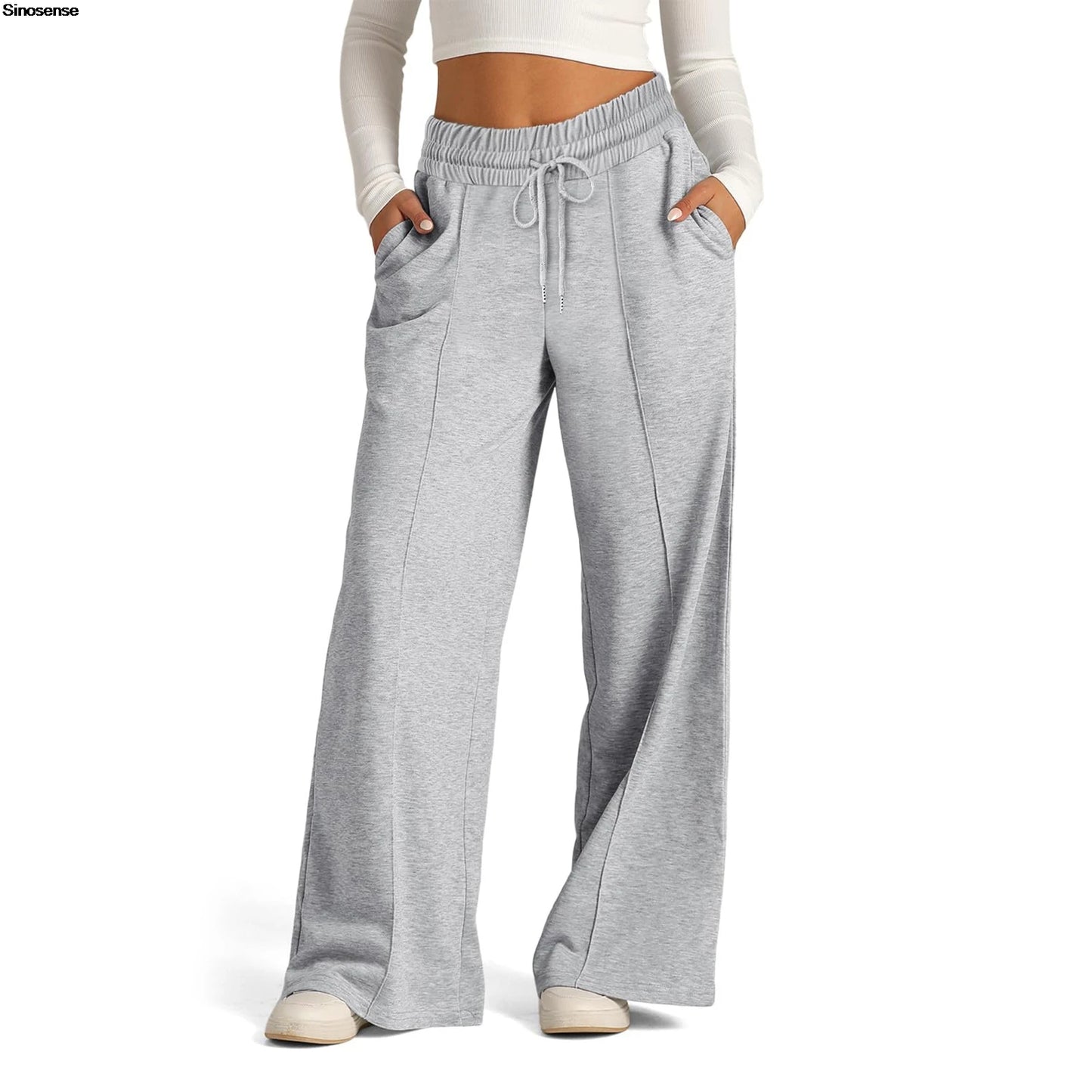 Womens Wide Leg Sweatpants