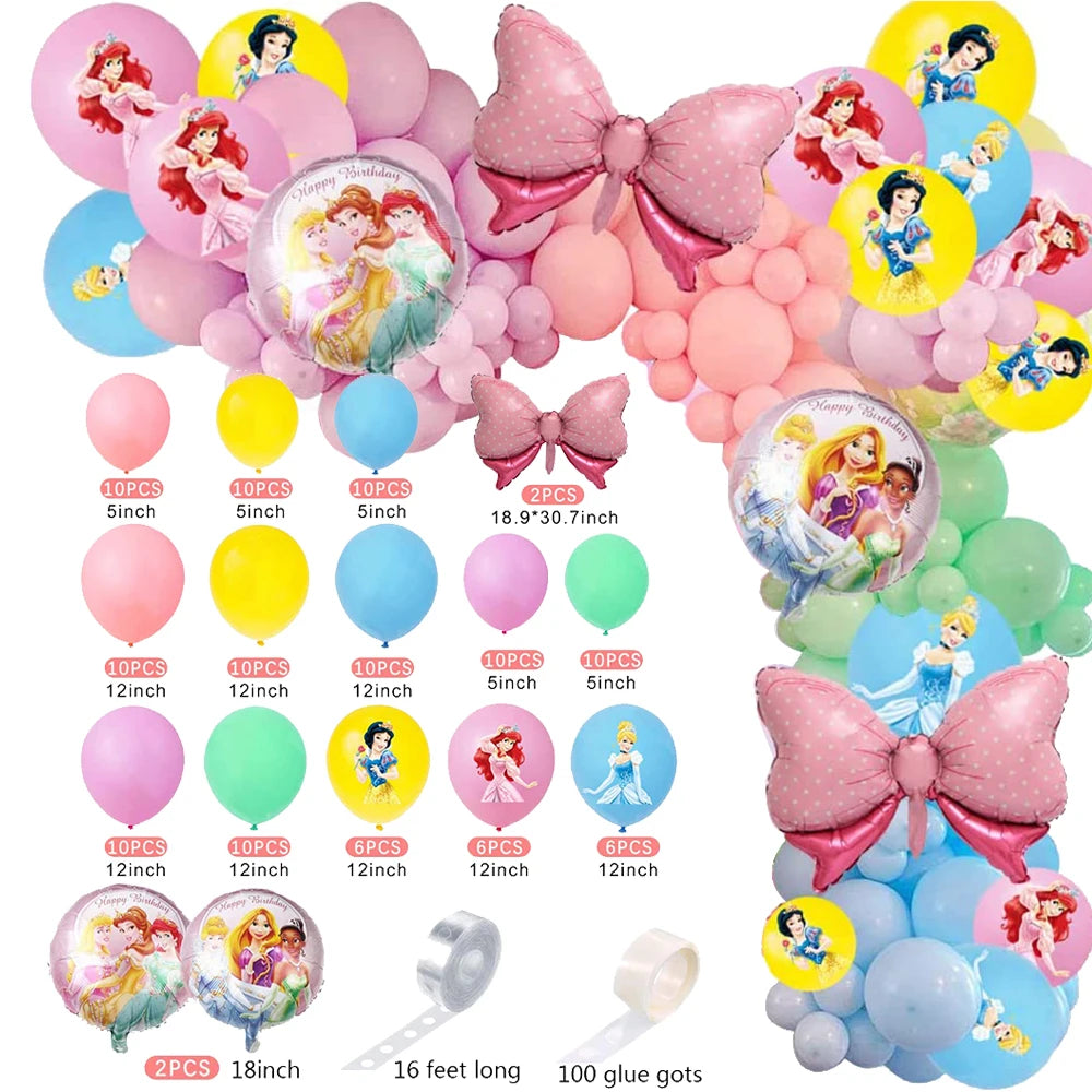 Disney Princess Party Decorations - Satin & Sox