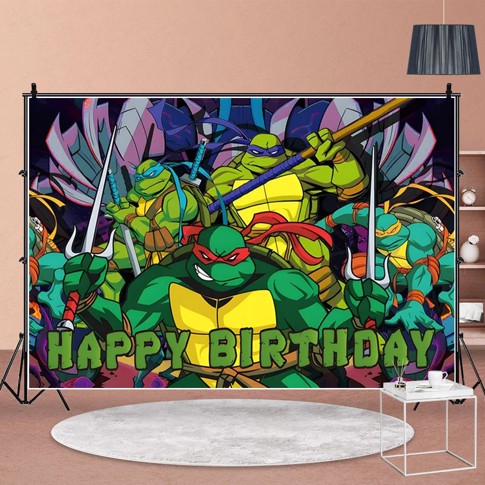 Ninja Turtles Party Decorations - Satin & Sox