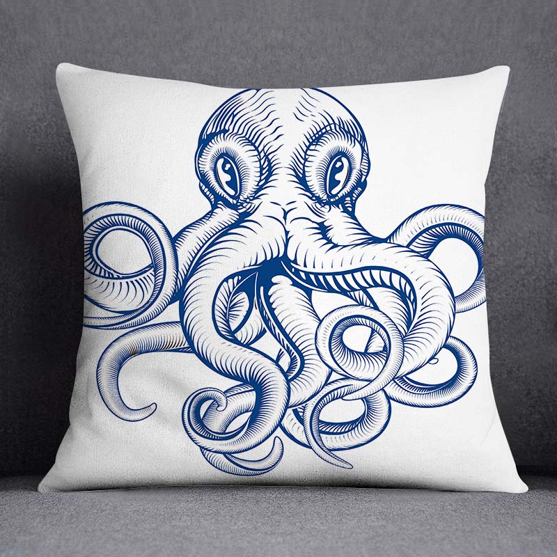 Navy and White Nautical Cushion Covers