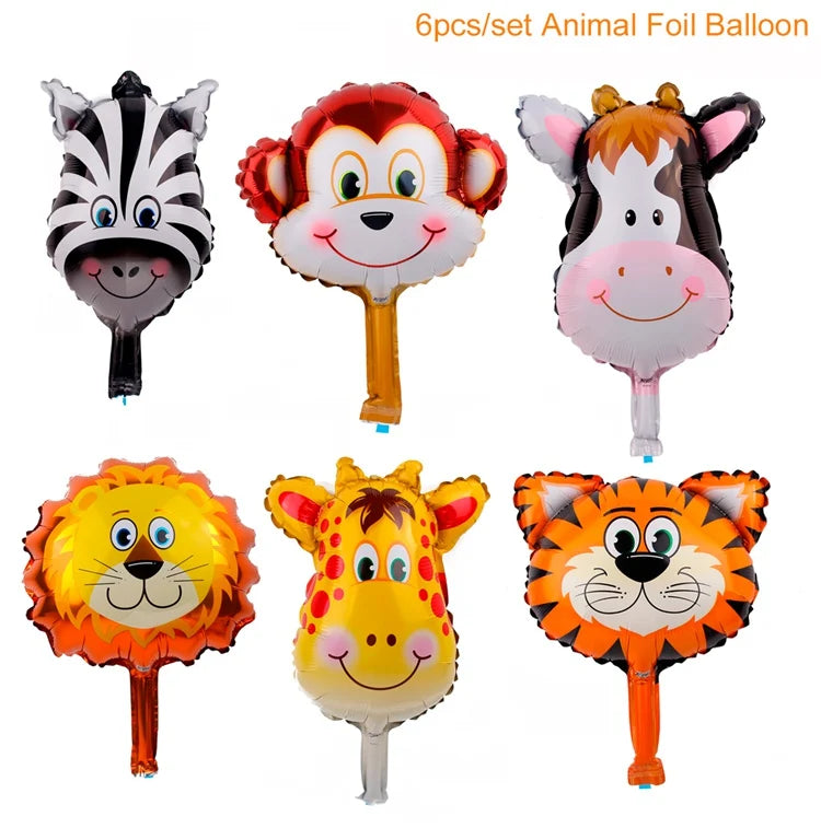 Jungle Safari Party Decorations - Satin & Sox