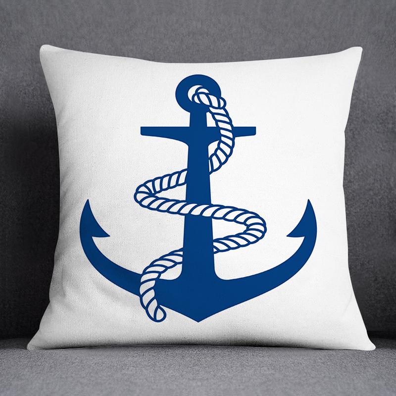 Navy and White Nautical Cushion Covers