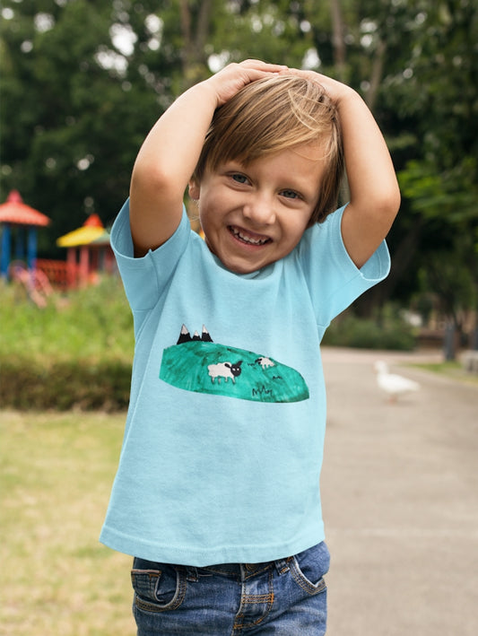 Toddler's Art Cotton T-shirt