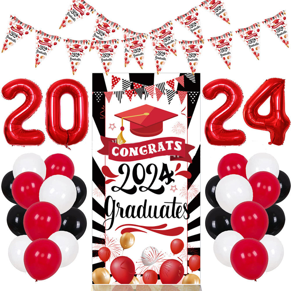 Graduation Balloon Kits Graduation Party Decorations - Satin & Sox