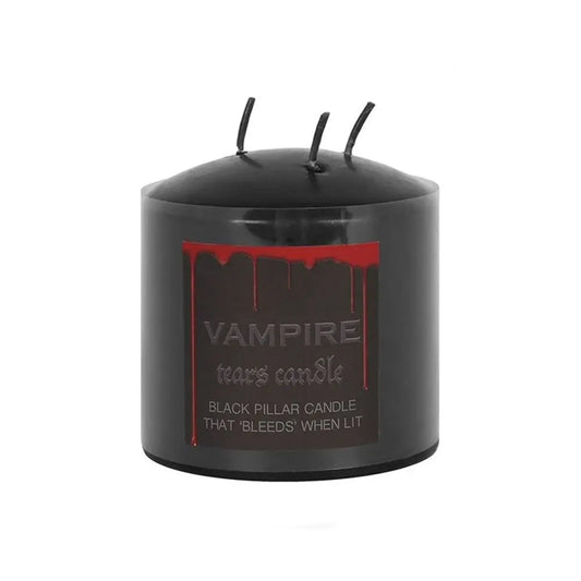 7.5cm Vampire Tears Pillar Candle - Satin & Sox