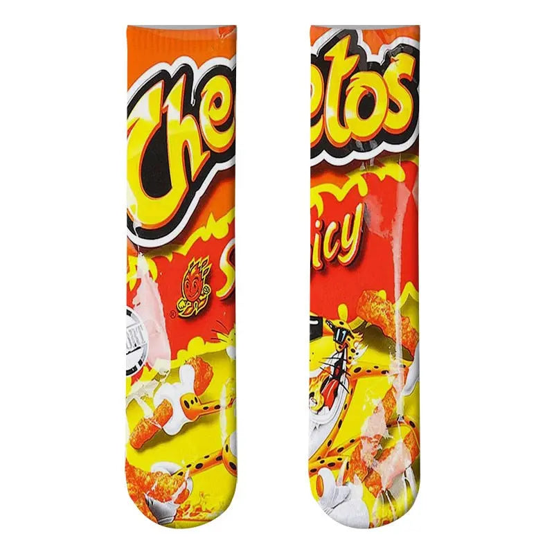 Silly Socks Pringles Doritos - Satin & Sox